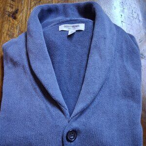 Goodthreads Denim Blue Cardigan